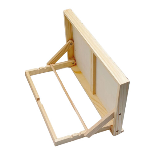 Portable Wood Tabletop Easel Angles Adjustable Drawing Easel