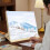 Portable Wood Tabletop Easel Angles Adjustable Drawing Easel 2
