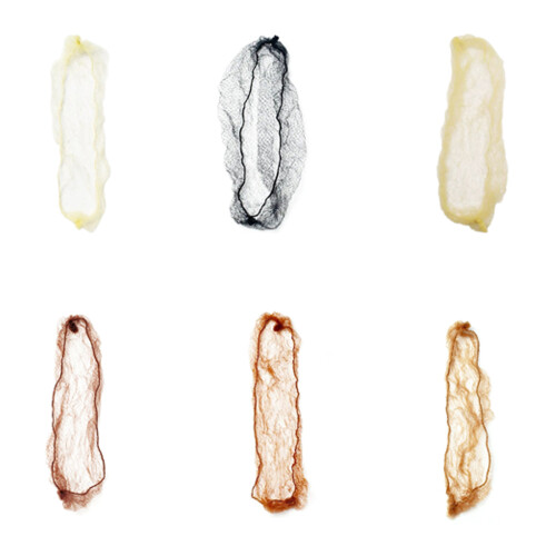 Practical Invisible Hairnet With Breathable Design Wigs-black 1