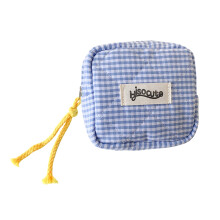 Small Makeup Bag for Purse Mini Cosmetics Bag Cosmetic-Blue