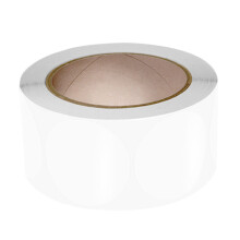 500Count Clear Round Seal Sticker Adhesive PVC Sealing-3.8CM