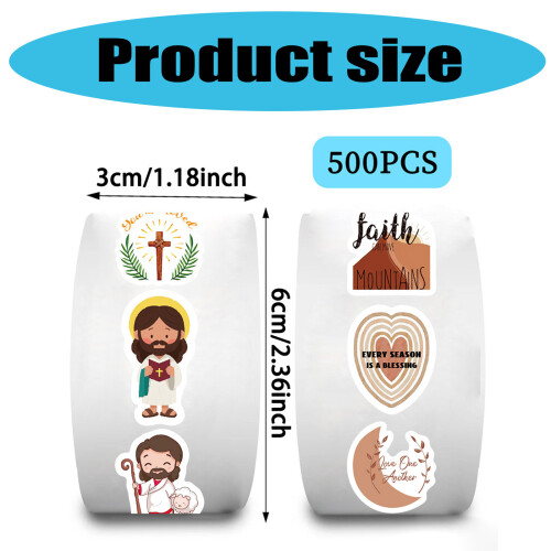 Laptop Sticker Decorative Sticker Religion Character Sticker 2