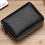 Credit Card Holder RFIDS Blocking Card Case-Coffee 6