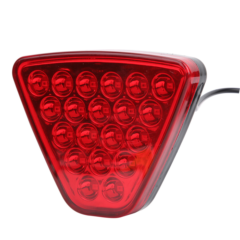 12V 20 Leds Car Tail Brake Warning Lamp For Motorcycle Atv Truck Suv Light/Red 8461361747553