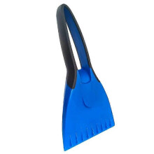 (Blue) Car Snow Shovel Ice Scraper Cleaning Windshield Auto Snow Remover Cleaner Winter Car Accessories Removal Tool