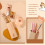1 Set Capybara Stationery Set Correction Tape Ruler-White 5