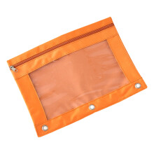 Robuste B5-Aktenordner mit drei Ringen,-Orange-gelber Stil