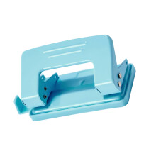 Papier Puncher Stanzmaschine Doppel Löcher Punch Tragbare-Blau