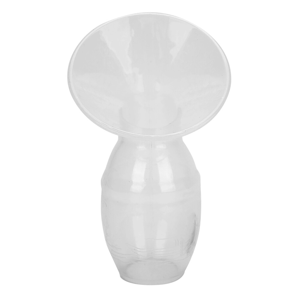 Portable Silicone Manual Breast Pump 90ml Breastfeeding Collector