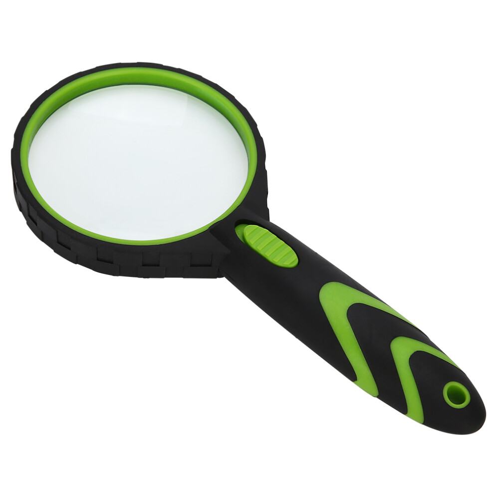 10X 75mm LED Handheld Magnifying Glass for Jewelry & Repair Tasks