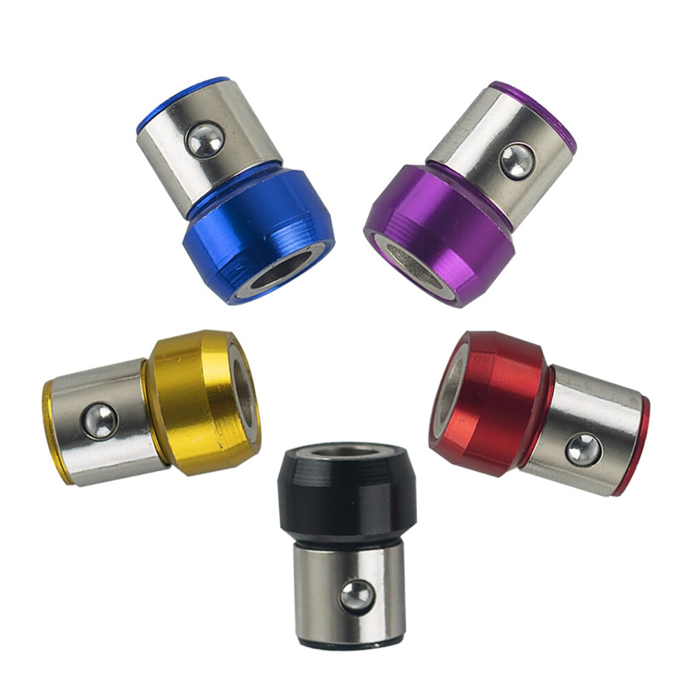 Screw Rings With Screwdriver Bit Set Magnetizers Screw Removable For 1/4Inch 6.35Mm Hexagon Screwdriver Power Bits 9105992101573
