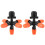 Garden Adjustable Misting Sprayer Nozzle G1/2 Male Thread Micro Drip Irrigation 13