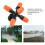 Garden Adjustable Misting Sprayer Nozzle G1/2 Male Thread Micro Drip Irrigation 5