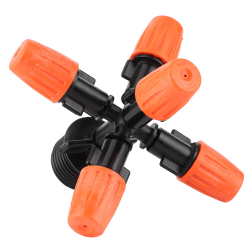 Garden Adjustable Misting Sprayer Nozzle G1/2 Male Thread Micro Drip Irrigation 2