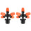 Garden Adjustable Misting Sprayer Nozzle G1/2 Male Thread Micro Drip Irrigation 14