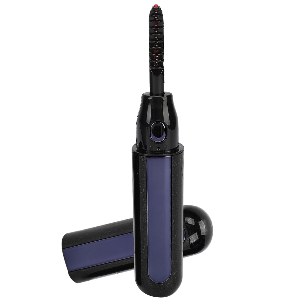 Black Effortless Electric Eyelash Curler - Fast Heat Safe Design