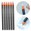 10Pcs Rubber Pull Line Erasers for Drawing Art Supplies, 7mm Diameter 3