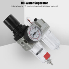 Doppelteinheit Luft-Öl-Wasserabscheider AC2010-02, 500 l/min, Aluminiumlegierung