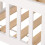Living And Home Pine Wood House-Shaped Bed Frame, White 5