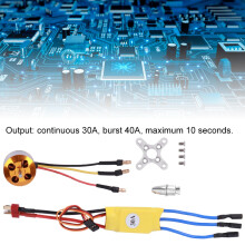 30A ESC Yellow A2212 KV1000 Brushless Motor for RC Drone - 2 Packs