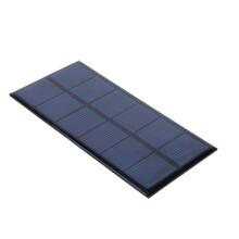Outdoor Crystalline Silicon Solar Panel 1W 3V for DIY Power Charger