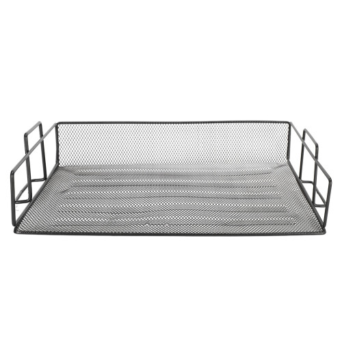 Multi-Layer Desktop File Document Tray Organizer 3 Tiers Horizontal Letter Rack 1