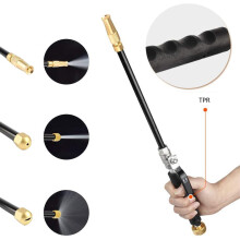 Hydro Jet High Pressure Power Washer Water Spray Nozzle Wand