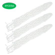 6PCS Durable Cotton Yarn Billiards Net Pocket Set for All Tables