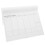 Planner Settimanale Mensile Carta Bianco Blocco Note Per Casa 1