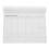 Planner Settimanale Mensile Carta Bianco Blocco Note Per Casa 10