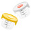 2Pièces Boîtes De Stockage Bébé Pp+silicone 2
