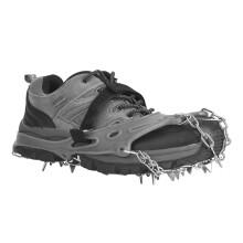 Universal 19-Zähne Eiskralle Spikes, Größe 35-45, Grau/Blau/Orange