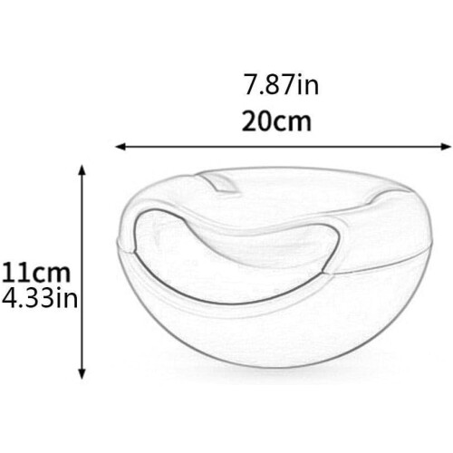 Lazy Snack Bowls, Πολυλειτουργική Αποθήκευση με Βάση Τηλεφώνου, Φιλικό προς το 1