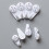 (L) 10Pcs Mini Powerful Tracelss Wall Mounted Hanging Nail Hooks Removable Hanger 4