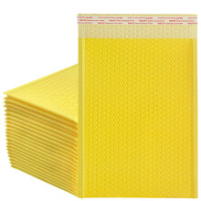 50 PCS/Lot Yellow Foam Envelope Bags Self Seal Mailers Padded Shipping Envelopes with Bubble Mailing Bag Shipping Packages Bag-20x25cm 50pcs