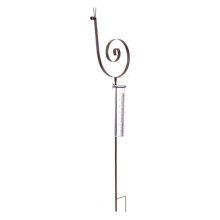 Snail Stake Rain Gauge Rainfall Gauge Analysis Instrument Garden Rain Measure Tool