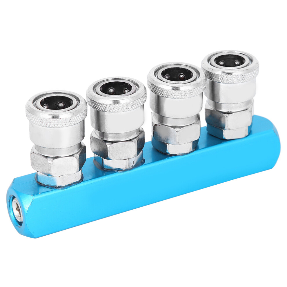 Sml-4 Aluminum Pneumatic Quick Connector Manifold Fitting 8091361779638