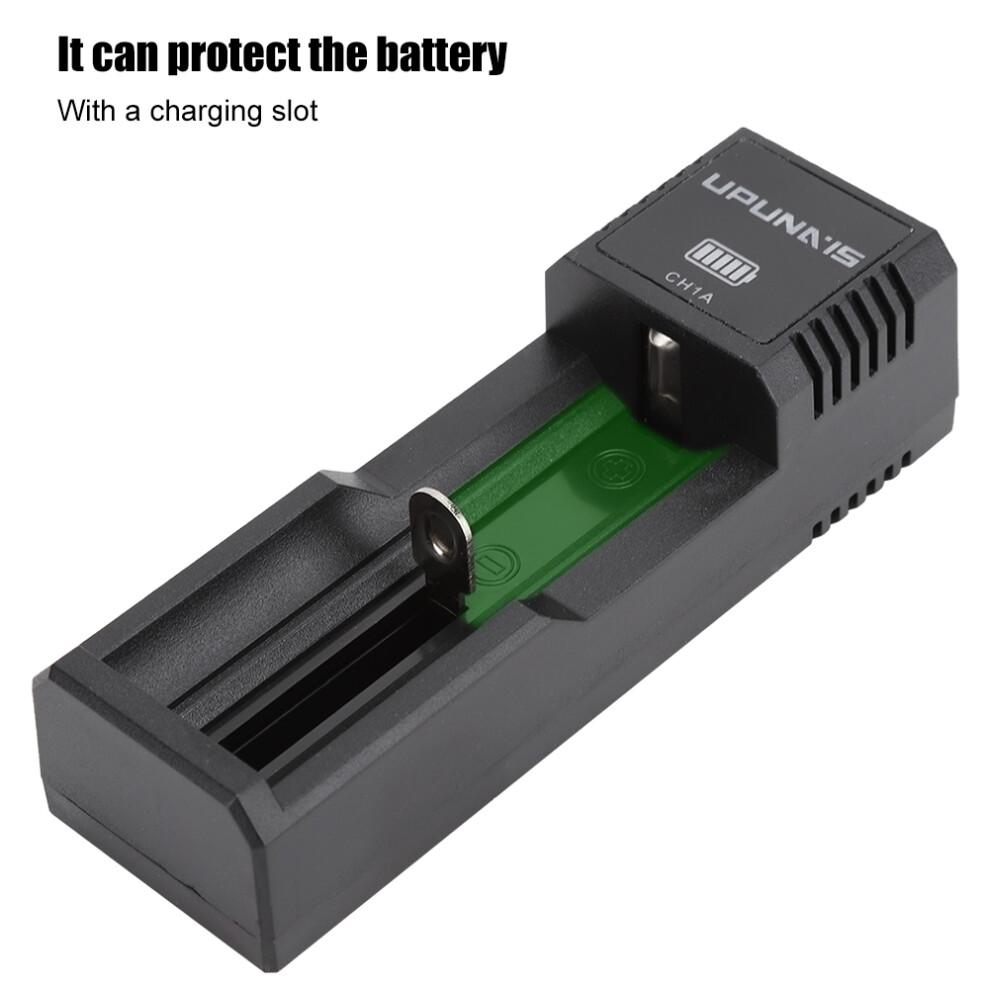 Usb 5V 2A Charger For 10440-26650 Batteries, Durable Abs 8791361780121