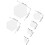 6Pièces Stencils De Patchwork Transparent En Pour Couture 2