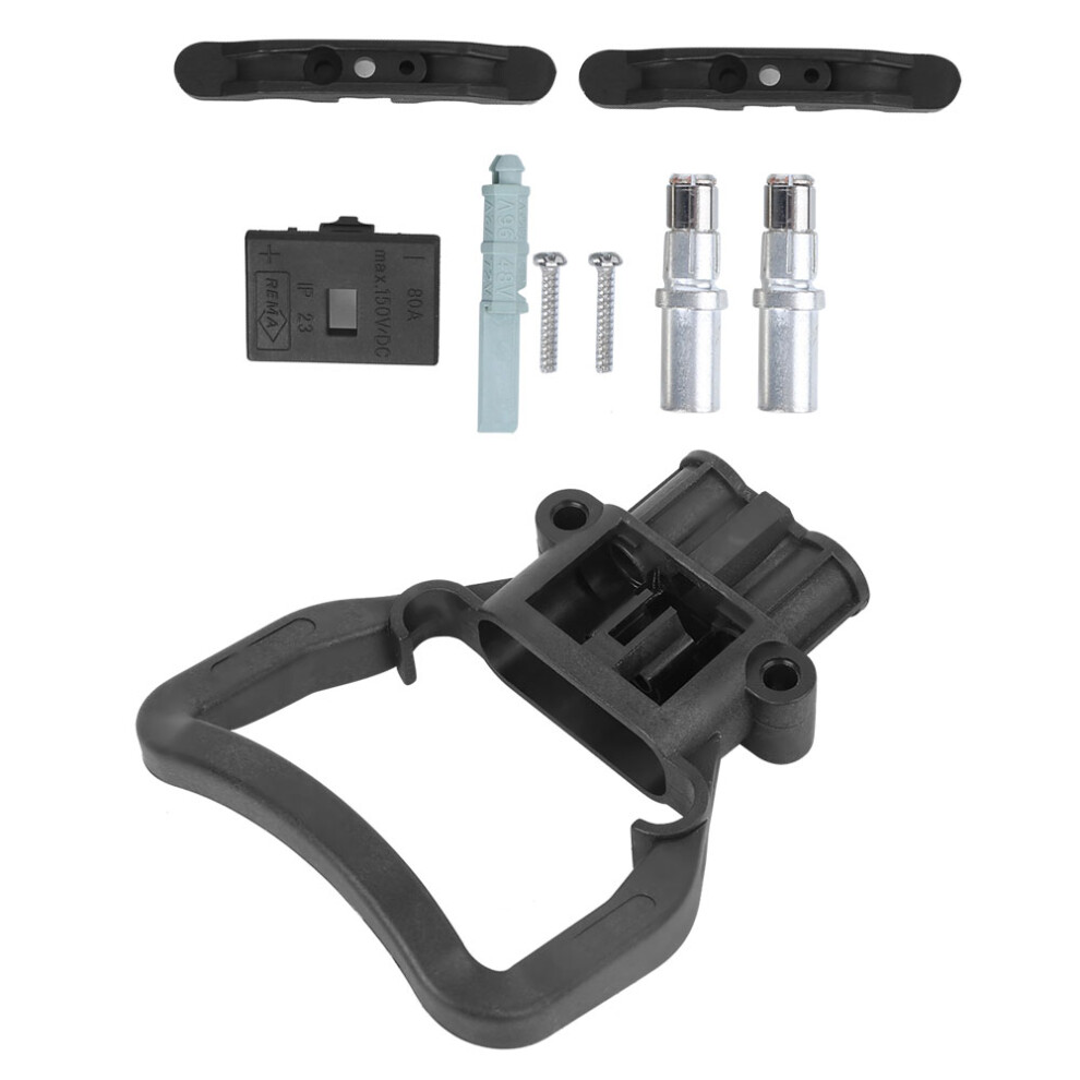 80A Female Forklift Connector For Electric Vehicles, Dc150v, Black 8491361781165
