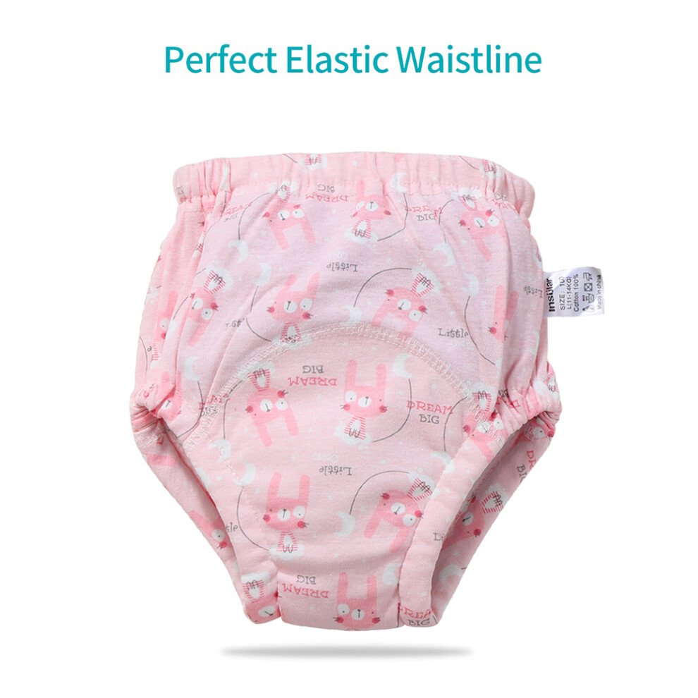 Insular 2 Pcs Toddler Training Pants 6 Layers Cotton Breathable Underwear-image-OPC-PMZJNYF-NEW