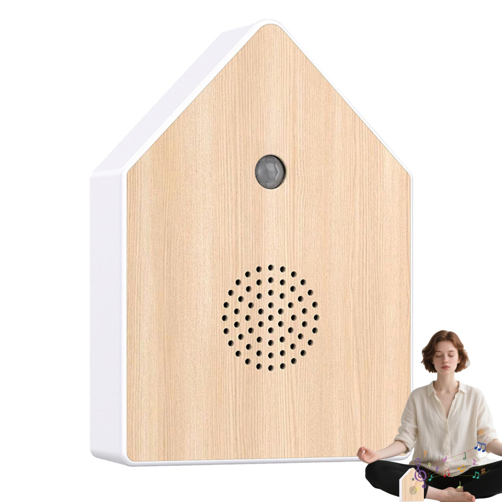 Bird Voice Device, Motion Activated Sound Machine for , Natural Voice for Meditation, Relaxation, Sleep Aid, Guest Room, Decoration, Spa