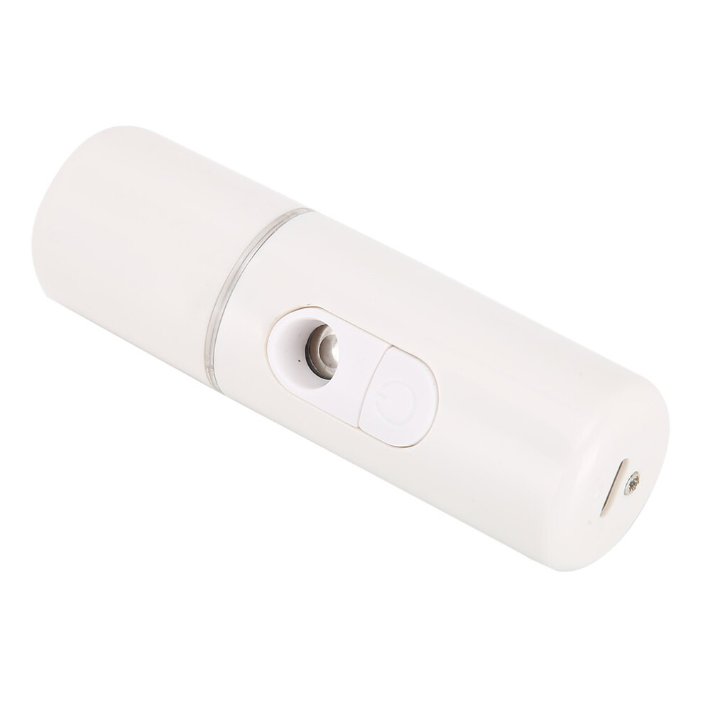 White Nano Mist Sprayer Portable Usb Face Humidifier 20Ml