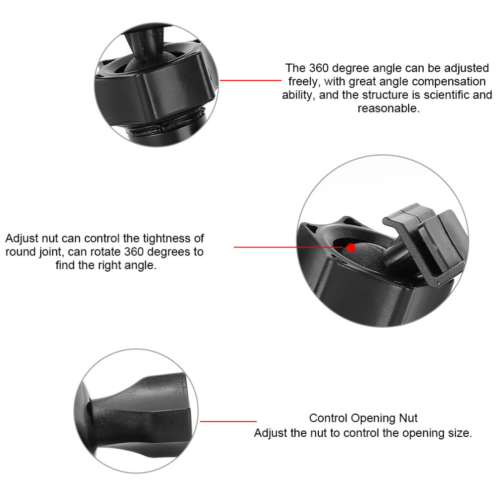 Car Camera Holder 2Pcs 360 Rotate Mount For Dashboard And Bicycle Recorder 6911361790476