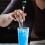 Swizzle Sticks για ανάμειξη κοκτέιλ, πολύχρωμα ακρυλικά αναδευτήρες ποτών με 6