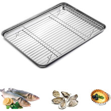 Tærteform med nonstick-belægning og aftagelig bund, rustfrit stål til miniaturedesserter i perfekt størrelse, kraftig for nem rengøring i