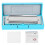 10-Hole Blues Harmonica G Key Electroplated Base for Beginners Blue 2