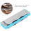 10-Hole Blues Harmonica G Key Electroplated Base for Beginners Blue 12