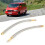 Universal 250mm Edelstahl-Luftventilverlängerung Adapter 2er Pack 1