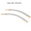 Universal 250mm Edelstahl-Luftventilverlängerung Adapter 2er Pack 4